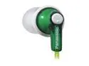 Panasonic Green RP-HJE120-G Canal Earbud Headphones