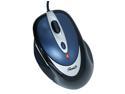 Rosewill RM-408 Blue & Black 6 Buttons Tilt Wheel USB or PS/2 Wired Laser Mouse