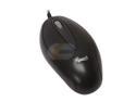 Rosewill RM-2210P Black 3 Buttons 1 x Wheel PS/2 Wired Optical Mouse