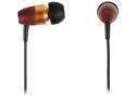 Rosewill Brown / Gold Canal High Fidelity Passive Noise Isolating Rosewood Earbuds - RHTS-11002