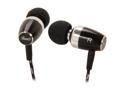 Rosewill RHTS-12008 - Premium Passive Noise Isolating Metal Earbuds with Gold-Plated 3.5mm Connector
