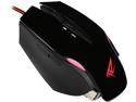 Rosewill RGM-1100 Laser Gaming Mouse, Aluminum Bottom, Adjustable DPI up to 8200, 7 Buttons - 6 Programmable, 6 Adjustable Weights
