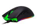 Rosewill NEON M60 Wired Gaming Mouse with Optical Gaming Sensor, On-The-Fly 12000 DPI, Ergonomic Hand Grips, 8 Programmable Buttons + Rapid Fire with 11 RGB Backlight Modes