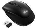 Rosewill Wireless Optical Computer Mouse, Compact, Travel Friendly, Office Style, Adjustable DPI, 4 Buttons, USB - Black