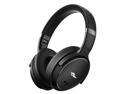 Rosewill SAROS C740S Active Noise Cancelling (ANC) Wireless Over-Ear Headphones, Rechargeable with up to 40 Hours of Playtime, 40mm Driver, Superior HQ Sound, Foldable Earcups, Portable for Travel