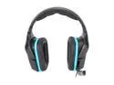 Logitech G432 Wired Gaming Headset, 7.1 Surround Sound, DTS Headphone:X 2.0, Flip-to-Mute Mic, PC (Leatherette) Black/Blue