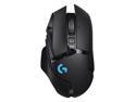 Logitech G502 Lightspeed Wireless Gaming Mouse with Hero 25K Sensor, PowerPlay Compatible, Tunable Weights and Lightsync RGB - Black