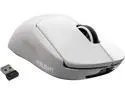Logitech G PRO X SUPERLIGHT Wireless Gaming Mouse, Ultra-Lightweight, HERO 25K Sensor, 25,600 DPI, 5 Programmable Buttons, Long Battery Life, Compatible with PC / Mac - White