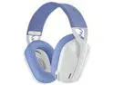Logitech G435 LIGHTSPEED and Bluetooth Wireless Gaming Headset - Lightweight over-ear headphones, built-in mics, 18h battery, compatible with Dolby Atmos, PC, PS4, PS5, Nintendo Switch, Mobile - White