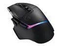Logitech G502 X PLUS LIGHTSPEED Wireless RGB Gaming Mouse - Optical mouse with LIGHTFORCE hybrid switches, LIGHTSYNC RGB, HERO 25K gaming sensor, compatible with PC - macOS/Windows - Black