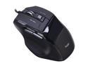inland 07242 Black 6 Buttons 1 x Wheel USB Optical 2000 dpi Gaming Mouse