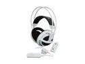 SteelSeries 51002SS 3.5mm/ USB Connector Circumaural Siberia Full-Size headset USB (white)