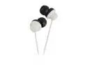 JVC Gunmetal/Chocolate HA-FX8-W 3.5mm Connector In-Ear Headphone - White