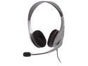 Cyber Acoustics AC-401 3.5mm Connector Circumaural Speech Recognition Stereo Headset & Boom Mic