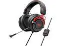AOC GH300 USB Gaming Headset with RGB-LED Gaming Headset with Detachable Microphone, 50mm Drivers and 7.1 Virtual Surround Stereo with Hi-Fi Audio