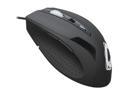 Ozone Gaming Gear RADON 3K Black 8 Buttons USB Wired Laser 3200 dpi Mouse w. Adjustable Weights