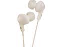 JVC HAFX5W Gumy Plus Inner Ear Headphones (White)