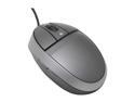 ione Lynx-Q22 Gray 7 Buttons 1 x Wheel USB Wired Laser Mouse