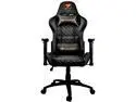 Cougar Armor One (Black) Gaming Chair with Breathable Premium PVC Leather and Body-embracing High Back Design