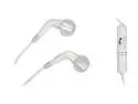 MEElectronics White Ceramic In-Ear Headset w/ Remote for iPhone & Smartphones (CC51P)
