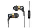 Mee audio EP-A161P-BK-MEE 3.5mm Connector Earbud In-Ear Noise-Canceling Headphones with Balanced Armature Technology