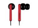Cresyn LMX-E630RL 3.5mm Gold-Plated Connector Canal In-Ear Sound Isolating Headphone (Red)