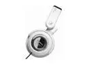Cresyn CS-HP500W 3.5mm/ 6.3mm Connector Circumaural Hi-Fi Stereo Over-Ear Headphone (White)