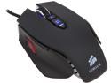 Corsair Certified CH-9000005-NA Vengeance M60 Black 8 Buttons 1 x Wheel USB Wired Laser 5700 dpi Performance, FPS Gaming Mouse