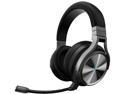 Corsair Virtuoso RGB Wireless SE Gaming Headset - High-Fidelity 7.1 Surround Sound with Broadcast Quality Microphone - Memory Foam Earcups - 20 Hour Battery Life Works w/ PC, MacOS, PS5 - Gunmetal