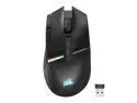 Corsair DARKSTAR RGB Wireless Gaming Mouse for MMO, MOBA - 26,000 DPI - 15 Programmable Buttons - Up to 80hrs Battery - iCUE Compatible - Black
