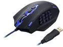 SHARKK 16400 DPI High Precision Laser Gaming Mouse, 18 Programmable Buttons