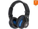 JBL Synchros S300 Premium On-Ear Headphones for iOS with built-in remote/Microphone - Black/Blue