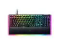 Razer BlackWidow V4 Pro Wired Mechanical Gaming Keyboard - Green Switches (Tactile & Clicky), Doubleshot ABS Keycaps, Command Dial, Chroma RGB, Magnetic Wrist Rest, Snap Tap - Black