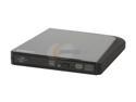 LITE-ON USB Black External Slim DVD/CD Writer Model Esau208-96 LightScribe Support