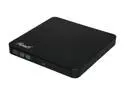 Rosewill USB 2.0 Slim8x DVD Writer External Optical Drive for PC Model ROD-EX003 Gloss Black