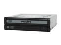 PHILIPS Black 20X DVD+R 8X DVD+RW 8X DVD+R DL 20X DVD-R 8X DVD-RW 12X DVD-RAM 16X DVD-ROM 48X CD-R 24X CD-RW 48X CD-ROM 2MB Cache IDE interface (ATAPI) DVD Burner