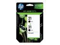 HP 21 Ink Cartridge - Dual Pack - Black