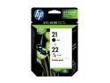 HP 21/22 Ink Cartridge - Combo Pack - Black/Cyan/Magenta/Yellow