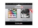 Lexmark 43XL, 44XL High Yield Ink Cartridge - Combo Pack - Black/Color