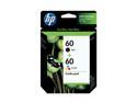 HP 60 Combo-pack Black/Tri-color Ink Cartridges(CD947FN#140)