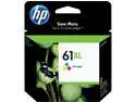 HP 61XL High Yield Ink Cartridge - Cyan/Magenta/Yellow