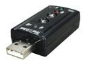StarTech.com ICUSBAUDIO7 7.1 Channels 48KHz USB Interface Stereo Audio Adapter External Sound Card