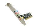 Rosewill RC-701 - 5.1-Channel Sound Card with PCI-Interface