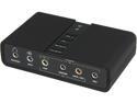 Rosewill U-701 7.1 Channel USB 2.0 Gaming Sound Box, Full-Duplex External Sound Card, SPDIF In/Out, 48/44.1 Sampling Rate - Retail