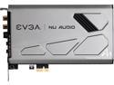 EVGA NU Audio Card, 712-P1-AN01-KR, Lifelike Audio, PCIe, RGB LED, Designed with Audio Note (UK)
