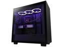 NeweggBusiness - NZXT H7 Flow Black - Mid-Tower Airflow PC Gaming Case -  Tempered Glass - Enhanced Cable Management - Water-Cooling Ready