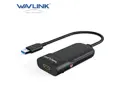 Wavlink USB 3.0 to HDMI Universal Video Graphics Adapter with Audio Port Displaylink Chip Supports up to 6 Monitor displays, 2048x1152 External Video Card Adapter Support Windows & Chrome OS