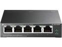TP-Link TL-SG1005P V2 | 5 Port Fast Ethernet PoE Switch | 4 PoE+ Ports @67W | Desktop | Plug & Play | Sturdy Metal w/ Shielded Ports | Fanless | Limited Lifetime Protection | Extend & Priority Mode