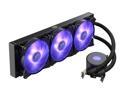 Cooler Master MasterLiquid ML360 RGB Thread Ripper TR4 Edition Close-Loop  CPU Liquid Cooler, 360mm Radiator, Dual Chamber RGB Pump, Triple MF120R  Fans, RGB Lighting 