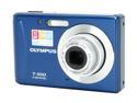OLYMPUS T-100 Blue 12 MP 3X Optical Zoom Digital Camera